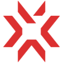 Valorant Champions Tour logo in red on a black background.