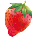 WatercolorStrawberry Discord sticker from RŌNIN-DAN