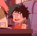 deku animated GIF emoji | Mirror Universe