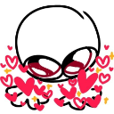 loveandsurrport custom emote - SOFA | Social・Art・Fun・AI-Bots・Gaming・Anime・Giveaways