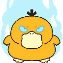 psyduck_23 animated emote from caleb stickers
