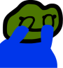 Peppo_No_Look custom emote from Geometry Dash Avenue