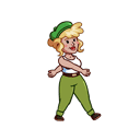 Comgirl_Walking animated emote - AdVenture Communist