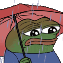 Peepo_SadRain animated emote from 10 Sets Of Failure🏋🏽