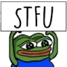 stfu custom emote from Heroes Empire