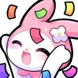 melodyparty_mini Discord sticker | ✧      ₍ᐢ. .ᐢ₎   𓏽   mini  cαƒe 𓂃 ❀  active ⋆ gws ⋆ guilds ⋆ icons ⋆ events ⋆ gaming ⋆ art ⋆ scl