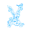 Alphabet_X animated emote - PROJECT: SERIALIZATION