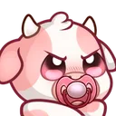 pink12_cow_put Discord Emoji from ⚔ ✧ 𝑬𝒙𝒕𝒊𝒏𝒄𝒕 & 𝑼𝒏𝒉𝒊𝒏𝒈𝒆𝒅 18+ | Official