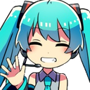 miku_coucou custom emote | Le pays imaginaire