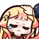 KanadePat animated emote from Anime Sekai
