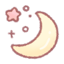 3PastelMoon Discord sticker from ꒰১Angelic Hangout ໒꒱