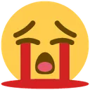 sobblood Discord sticker from 冲浪TV