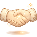 Partnership custom emote - Cozy Fork