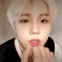 SeongminThinking animated emote - Cravity emoji