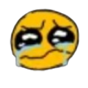 Crying Discord sticker - Besties Community