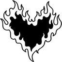 gothicheart custom emote | Sapphic Kingdom