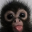 monke custom emote - ۶ৎ　‿　cemetery　 ݁ 　˖