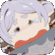 Anime girl with light hair crying and wailing with an open mouth in a multi-frame sequence.