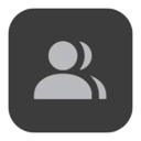 Two overlapping user silhouettes representing the Discord roles icon.