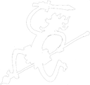 Luffy in his Sun God Nika form dancing in a white line-art silhouette.