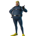Dave the Diver standing confidently with a smile while wearing a blue wetsuit and yellow flippers.