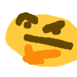 thonk Discord sticker from Grove