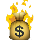 burn animated Discord emote - Shark Earnings: Earn Money & Rewards