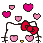 hellokittylove animated emote from bunette Ი⑅𐑼