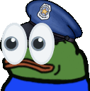 peepoPoliceEyes animated GIF emoji | Ratshu Official Server