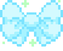 waifuSparkleBowBlue animated GIF emoji from ୨୧     waifu cαƒe    𓂃 ✿   〈 🍵ɞ ྀྀ active ⋆ social ⋆ events ⋆ gwys ⋆ icons ⋆ gaming ⋆ art ⋆ sfw ⋆