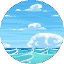seawin animated emote from B L U E H A V E N