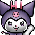 angsaysKuromiHi custom emote from 🦄🌸Gatos Cósmicos🌸🦄