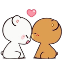 bearkiss Discord sticker | ''₊🌷⁺ Ask To DM ❥ Egirls ❥ Active VC ❥ Nitro Giveaways ❥ Chat ❥ Friends ❥ Ask2DM ❥ Sfw ❥ Non Dating
