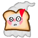 HUH_GHOSTY Discord Emoji | ₊˚⊹ ᰔ Ghosty Toasty Graveyard ᰔ ⊹˚ ₊
