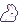 A small white pixel art bunny with a smug, unimpressed expression.