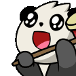 Panda_hammerPing animated Discord emote | Shulkercraft