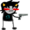 TereziGun custom emote from Homestuck Community