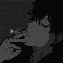 p_animesmoking animated GIF emoji from UMSTIEG