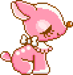 152_pinkydeer animated emote from Rabbit Hole