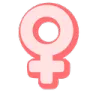 gender_female Discord sticker | KawaKhaos