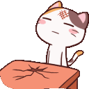 Animated_meongfacetable animated GIF emoji from 💫 Solnyra GAMERS