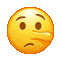 Yellow face with closed eyes and an open mouth expressing exhaustion.