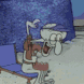 squidwardlaugh animated Discord emote from Foreign's Server