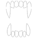 1fangs Discord sticker from Lovers Cafe™ | Indian Discord Server • Nitro • Voice Chat • Active • India • Hangout • Gaming • SFW