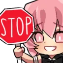 YunoStop Discord sticker - Yuno's Basement