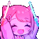 hanyaCheer animated GIF emoji - INFERNO