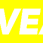The word VEVEVE written in bold white letters against a vibrant, multi-colored neon background.