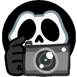 GhostFaceCamera animated Discord emote - Heart.exe