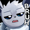 pv_bruh custom emote - Hell's . Paradise . OwO . PokéTwo