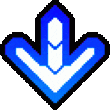 arrowdown1_dk animated GIF emoji from Friends 18+ Sfw | Adults-only • active-chat • Mature • Friendly • Gaming • Lgbtq+ • Hangout